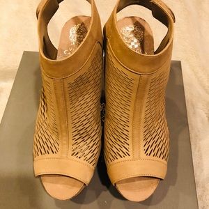 Vince Camuto wedge cashmere heels